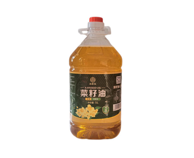 湘康裕富硒原香菜籽油5L